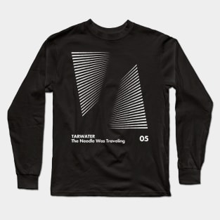 Tarwater / Minimal Graphic Design Tribute Long Sleeve T-Shirt